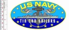 US Navy USN Tin Can Sailors Destroyer Crew Veterans Patch NO TARIFF