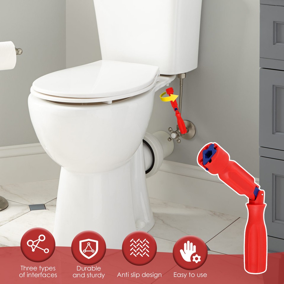 Toilet Seat Fitting Wrench Installation Spanner Toilet Seat Removal and