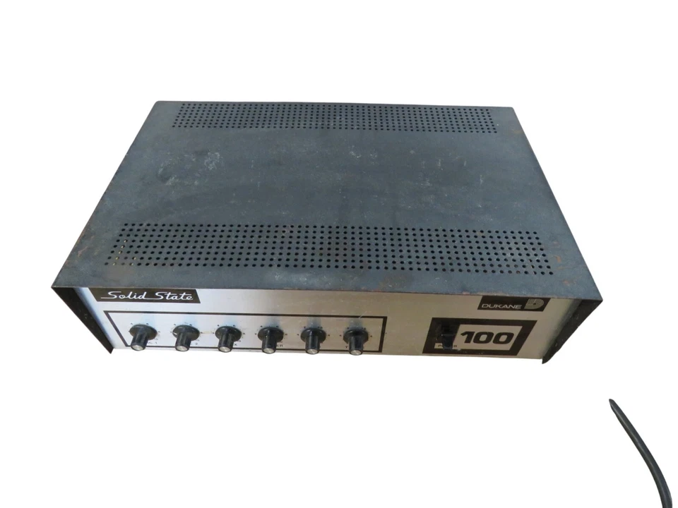 Vintage Dukane Power 100 Solid State Amplifier Model 1A1400 - Image 4 of 4