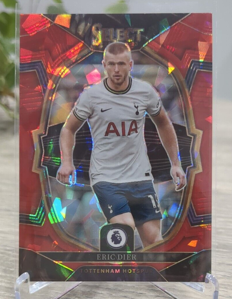 2022-23 Panini Select Premier League Red Ice Prizm Terrace #90 Eric Dier