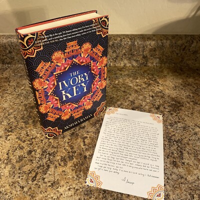 The Ivory Key SIGNED by Akshaya Raman Owlcrate 1st Printing Fine ...