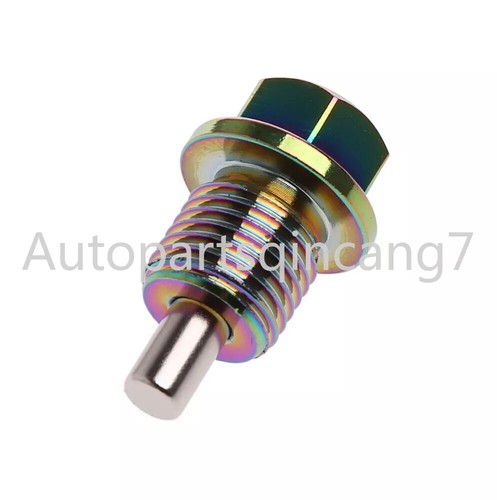 M12*1.25MM Neo Chrome Magnetic Oil Drain Plug / Oil Sump drain plug Nut - Bild 5 von 9
