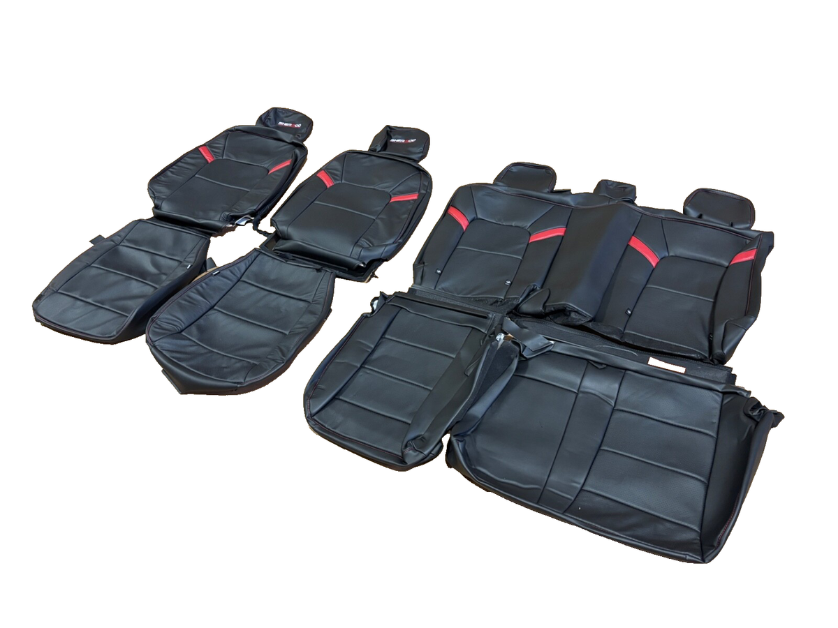 NEW KATZKIN SHERROD Leather Seat Skins FOR 23-25 CHEVY COLORADO LT