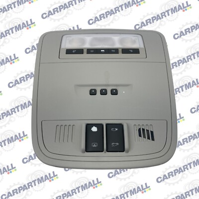 2010-2013 BUICK LACROSSE OVERHEAD CONSOLE DOME MAP LAMP W/ SUNROOF SWITCH OEM