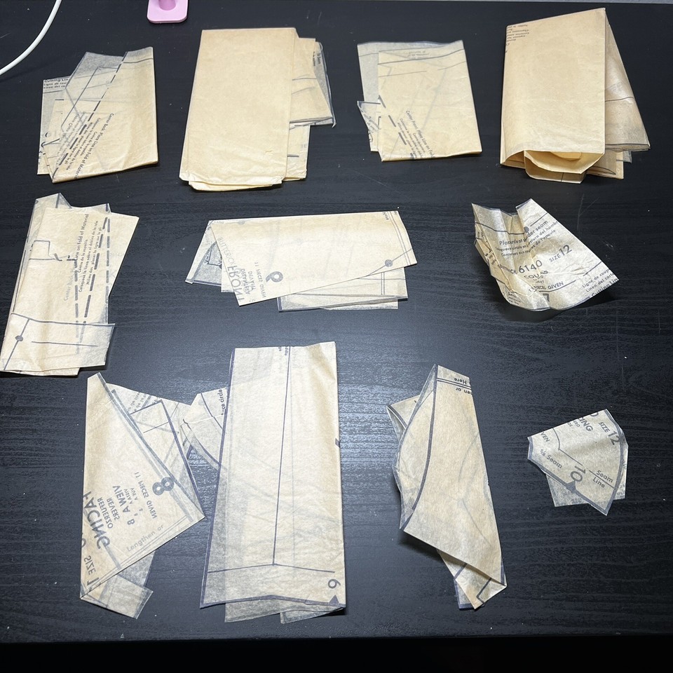 Vintage 1950s Butterick 6140 Full Bell Skirt + Yoke Top Sewing Pattern