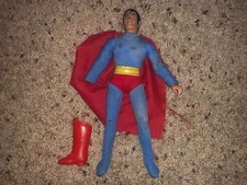 Vintage 1974 8" Superman Mego WGSH World's Greatest Super Heroes Action Figure