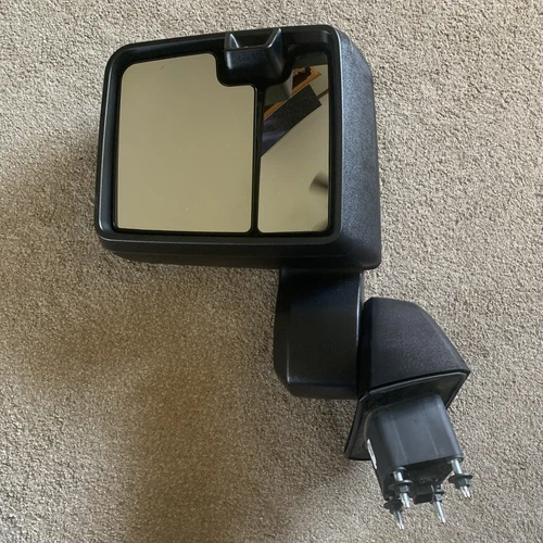 19-23 Silverado Sierra Power Adjustable Heated  Manual Fold Trailer Tow Mirrors