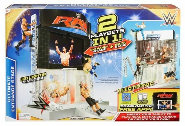 wwe smackdown entrance stage toy