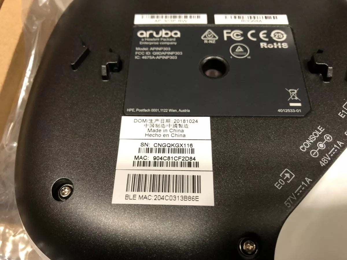 Wifi Aruba AP 303 Unified AP (RW/US)