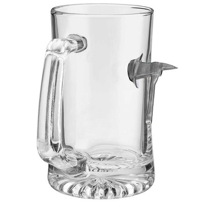 24oz beer mug with fire axe