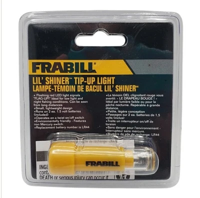 FRABILL Lil’ Shiner Tip-Up Light for Ice Fishing Tip Ups 1684 New / Sealed - Image 1 of 4