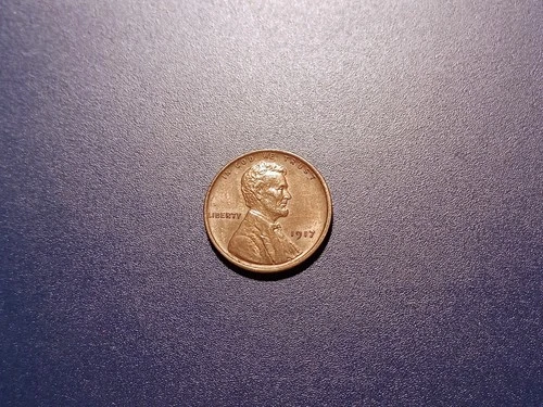 Very Choice AU 1917-P Lincoln Cent