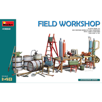 Field Workshop Kit 1:48 Miniart Kit Diorami -D- Neues Modell