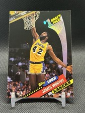 1992-93 Topps Archives 1st Draft Pick #2 James Worthy Los Angeles Lakers