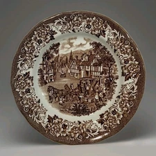 Vintage Mid-Century J&G Meakin Royal Staffordshire Stratford Stage 7" Pie Plate