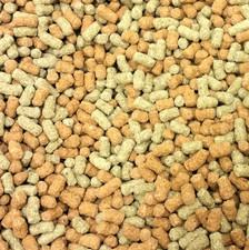 DOUBLE POND STICKS pettex fish food natural orange mixed water floating koi feed