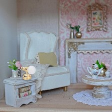 1:12 Dollhouses Wall Lamp Sconce Figure Lighting Toy for Pretend Playset