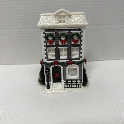 Bath & Body Holiday Cottage House Projector Nightlight Wallflower Plug NWT