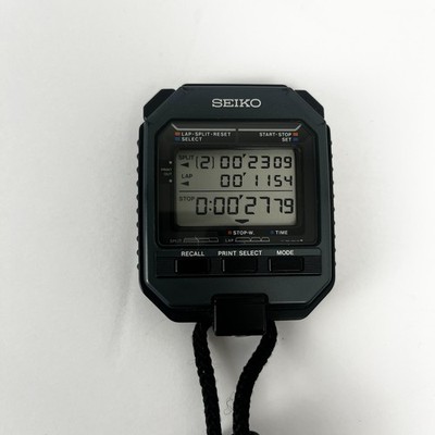 Seiko Quartz S111-5009 Stopwatch - Back To The Future Doc Brown