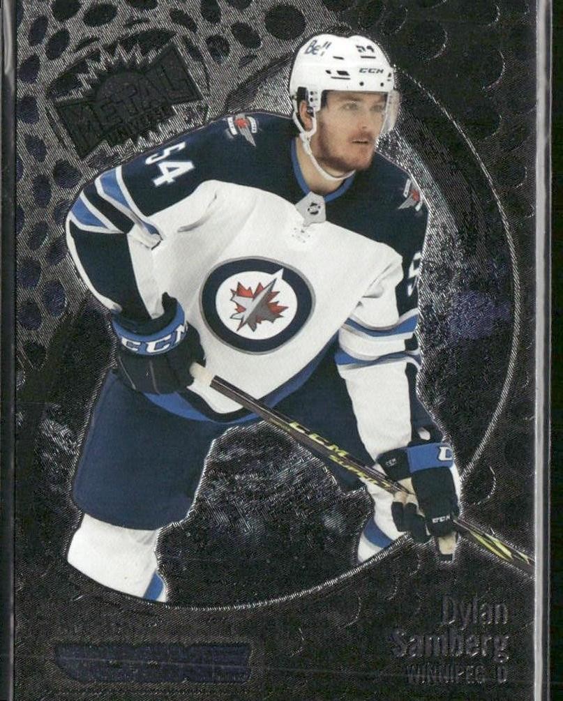 2022-23 SkyBox Metal Universe Dylan Samberg RC #175 Winnipeg Jets