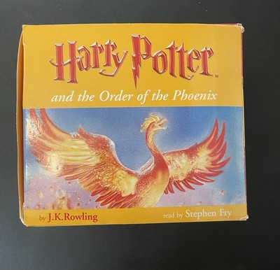 Harry Potter Order of the Phoenix Cassette Set Stephen Fry Unabridged 22 Tapes