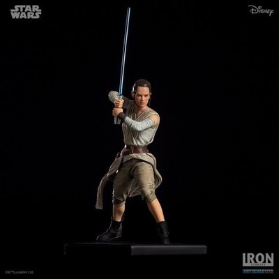 IRON STUDIOS STAR WARS FORCE AWAKENS REY ART SCALE 1/10 STATUE BRAND NEW *US*