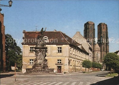 WROCLAW Wroclaw PL Ostrow Tumski w glebi katedra
