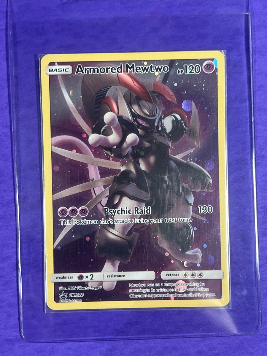 Armored Mewtwo SM228 Promo Card Pokemon TCG English | eBay