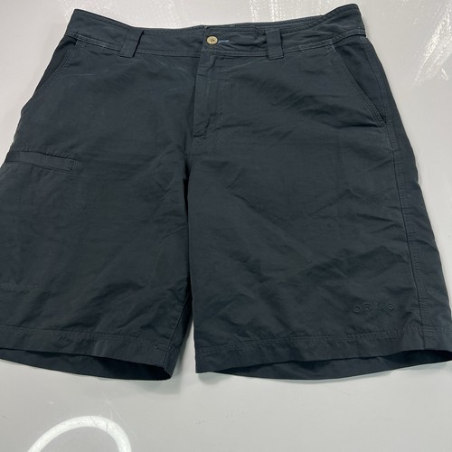 ORVIS Men’s Classic Fit Castaway Shorts Sz 34 Dark Gray - Picture 2 of 13