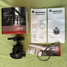 Manfrotto Magnesium Kugel Kopf /Kugelkopf MH054M0-Q2 OVP wie 055 + Wechselplatte