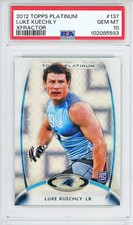 2012 -LUKE KUECHLY- PSA 10 Topps Platinum XFRACTOR REFRACTOR HOF Rookie Card- RC