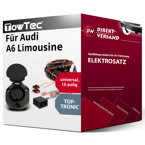 für Audi A6 Limousine Typ 4B/C5 Elektrosatz 13Polig Universell Top-image