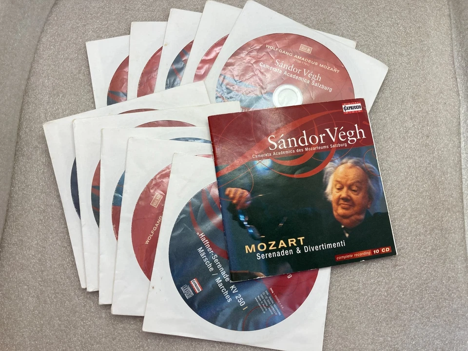 Sandor Vegh - MOZART - Serenaden & Divertimenti - 10 CD's 💿 - Complete Record - Image 4 of 4