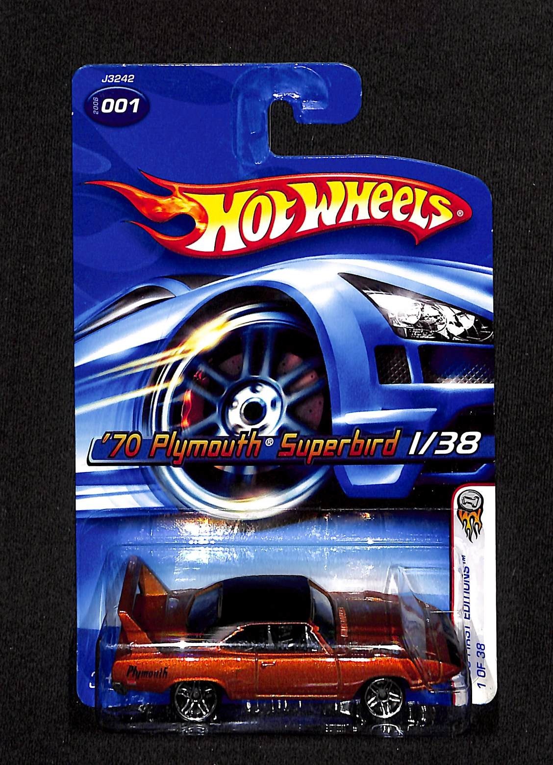 Hot Wheels 2006 First Editions 1/38 Burnt Orange '70 Plymouth Superbird 1