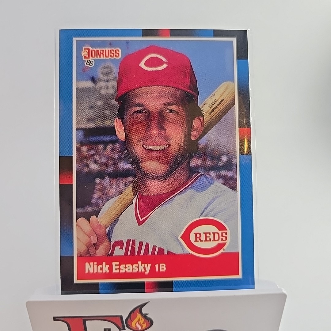 1988 Donruss - Nick Esasky #413 Cincinnati Reds 