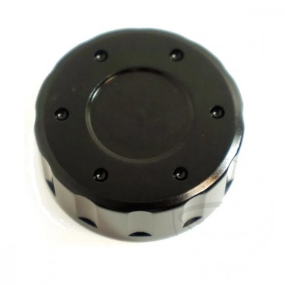 Deckel Bremsflüssigkeit 42mm Alu schwarz für Kawasaki Ninja EX 300 A Ninja 2015-