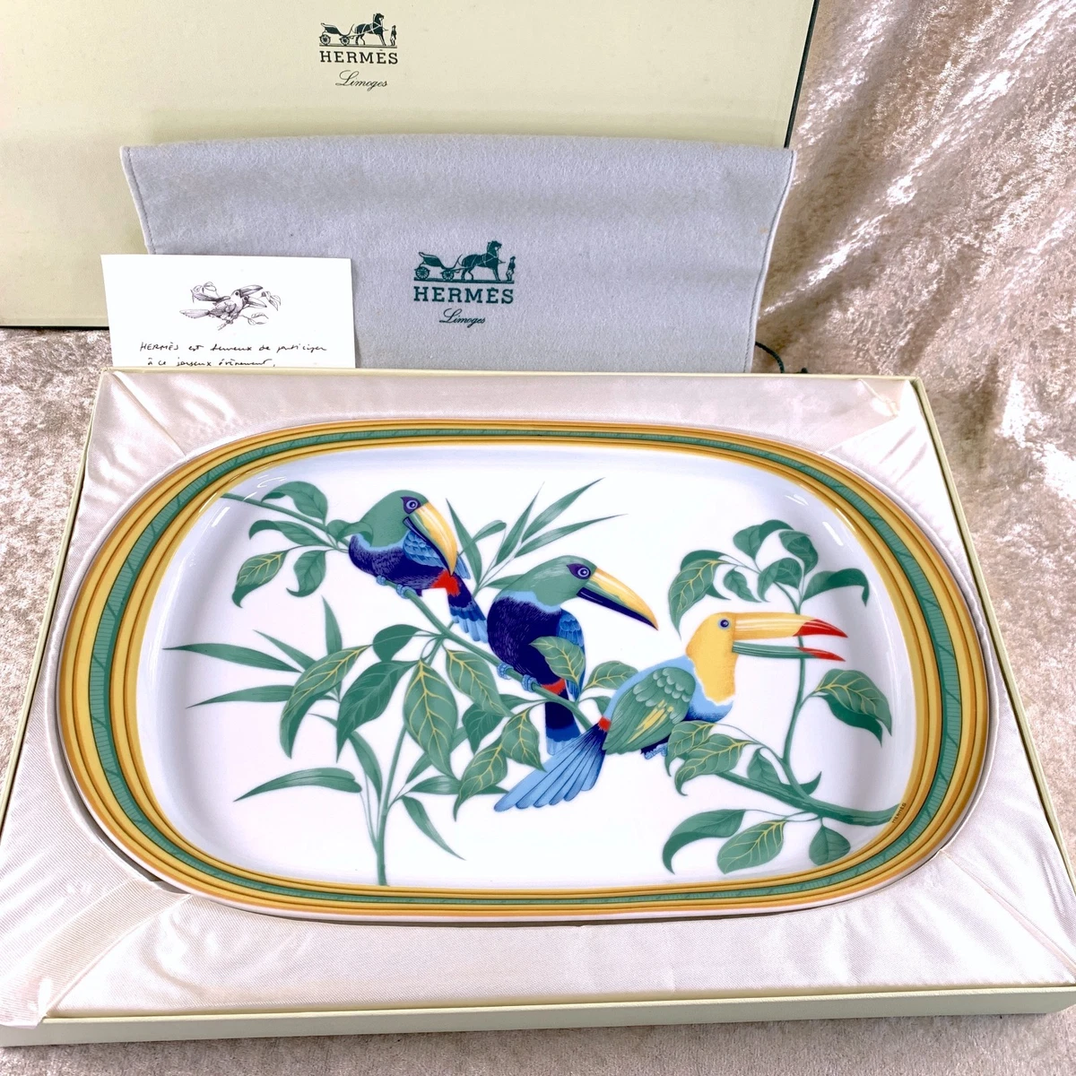 HERMÈS Porcelain Dinnerware Plates for sale | eBay
