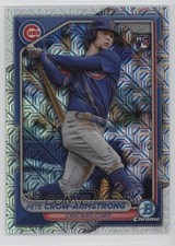 2024 Bowman Chrome Mega Box Mojo Refractor Pete Crow-Armstrong #45 Rookie RC