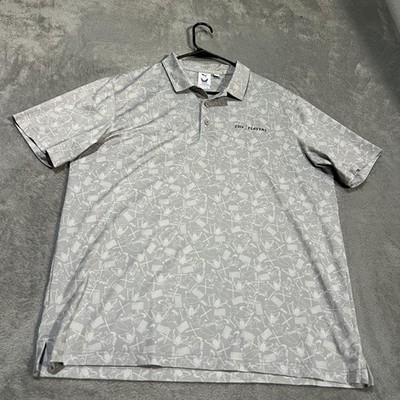 Puma Volition America Polo Shirt Mens Large THE PLAYERS Golf Freedom Print