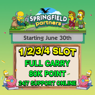 MONO_POLY_GO PARTNERS EVENT - FULL CARRY SERVICE RUSH 1-4 SLOTS Reward