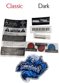 Sega Dreamcast Reproduction Replacement Labels / Label Set - VA0 NTSC - CUSTOM!