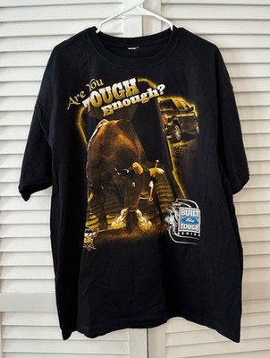 Ford PBR Size XL 2013 Are You Tough Enough Built Strong Rodeo Tour Shirt