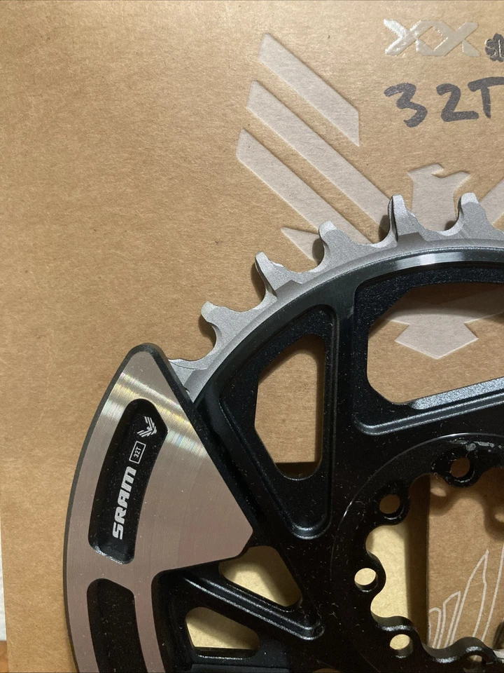 SRAM XX Eagle T-Type Direct Mount Chainring 32t 12-Speed 8-Bolt w/ Bash Guard - Image 2 of 4