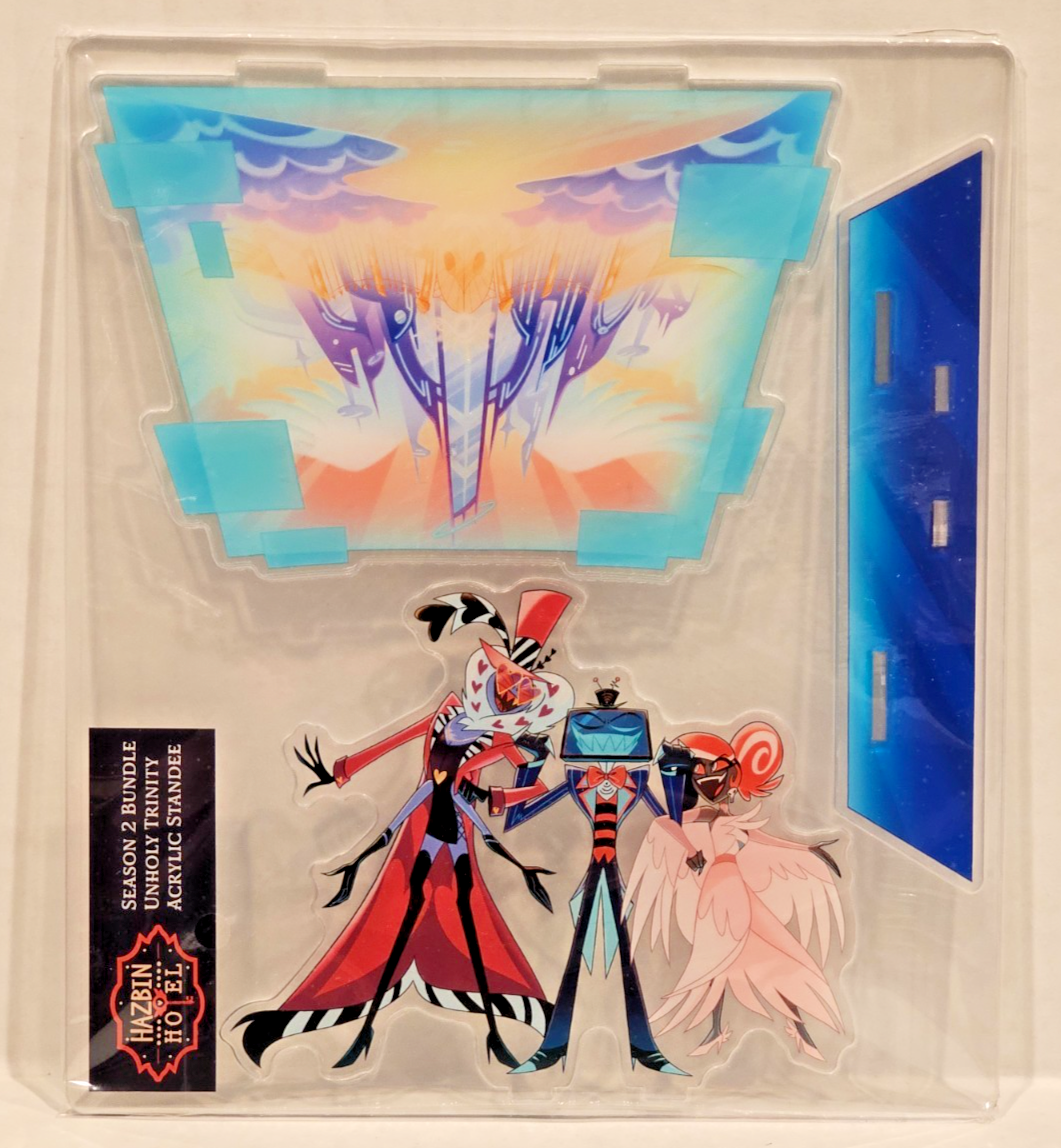Hazbin Hotel Season 2 Bundle - UNHOLY TRINITY Acrylic Standee