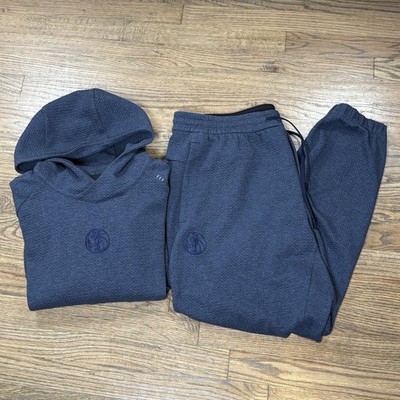 Lululemon x Dallas Mavericks NBA Player Issue 2 Piece At Ease Sweat + Hoodie XXL