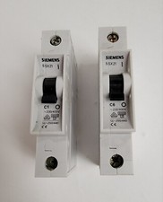SIEMENS CIRCUIT BREAKER 5SX2. LOT OF 2.