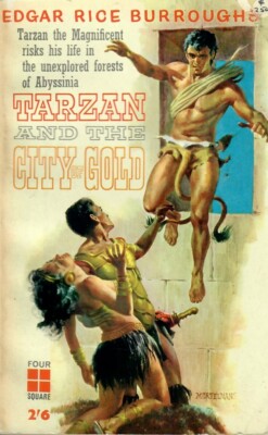 Tarzan #16: Tarzan and the City of Gold, by E.R. Burroughs - PBK 1961 UK Print