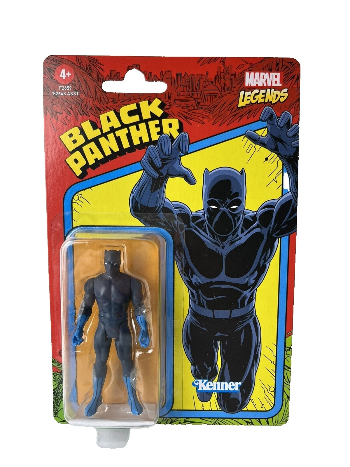 Bonecos de ação Hasbro Pantera Negra de Plástico e Acessórios