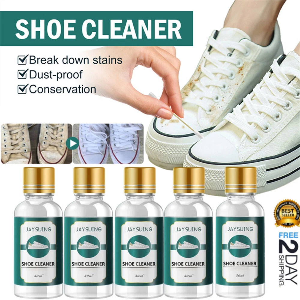 100ml White Shoes Cleaner Sneaker Whiten Cleaning Stain Dirt Remove Yellow  Foam Decontamination Shoes Cleaning Shoes Cleaner Foam