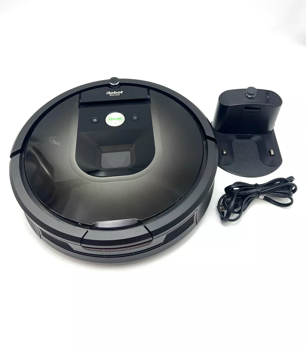 iRobot Roomba 980 Robot Vacuum-Wi-Fi Connected Mapping R980R99 - Black